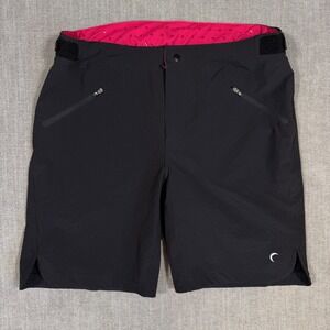 Zyia Active Freeride Trail Mountain Bike Shorts Black Womens Size 2XL